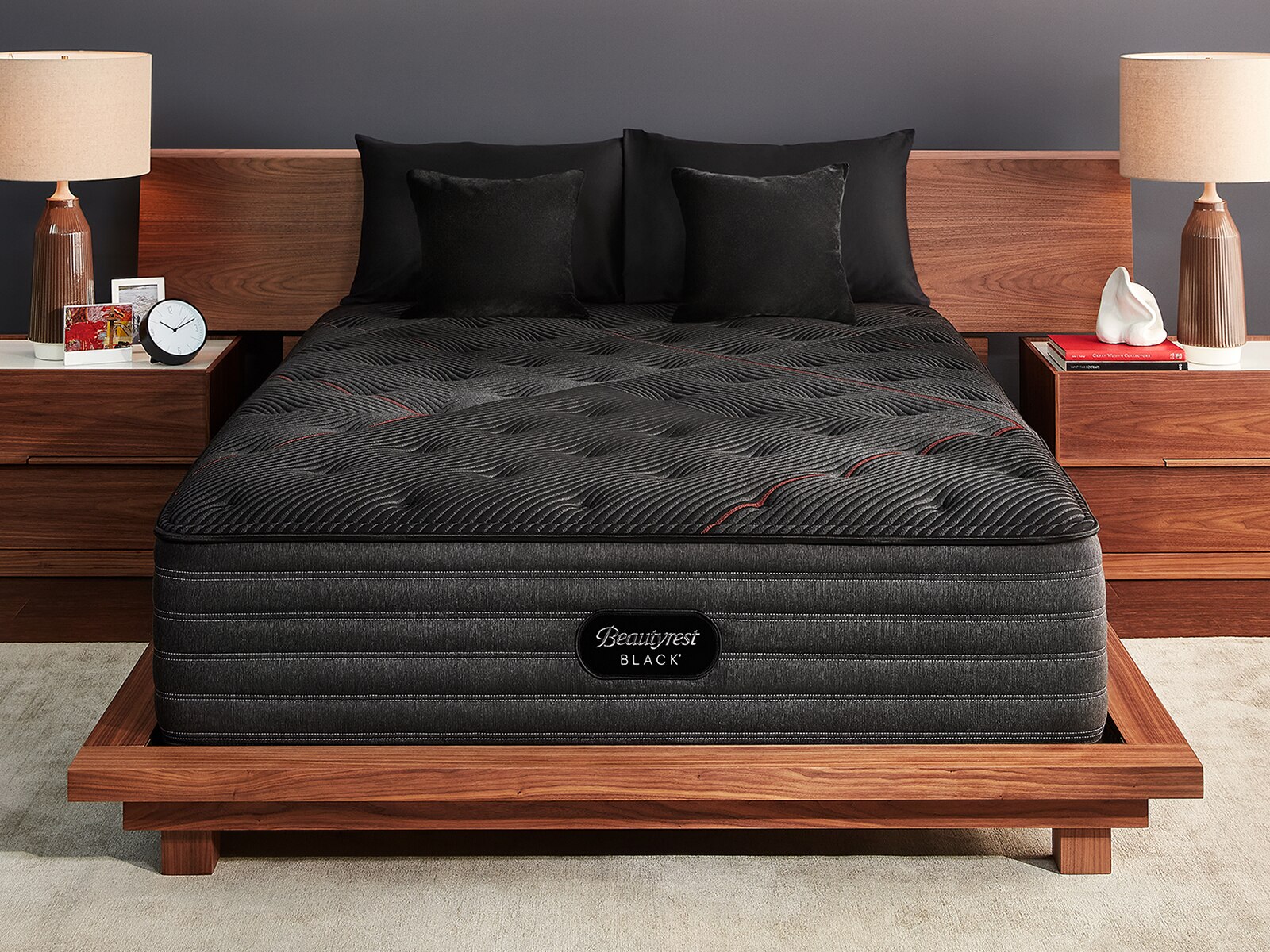 Beauty sleep deals mattress black