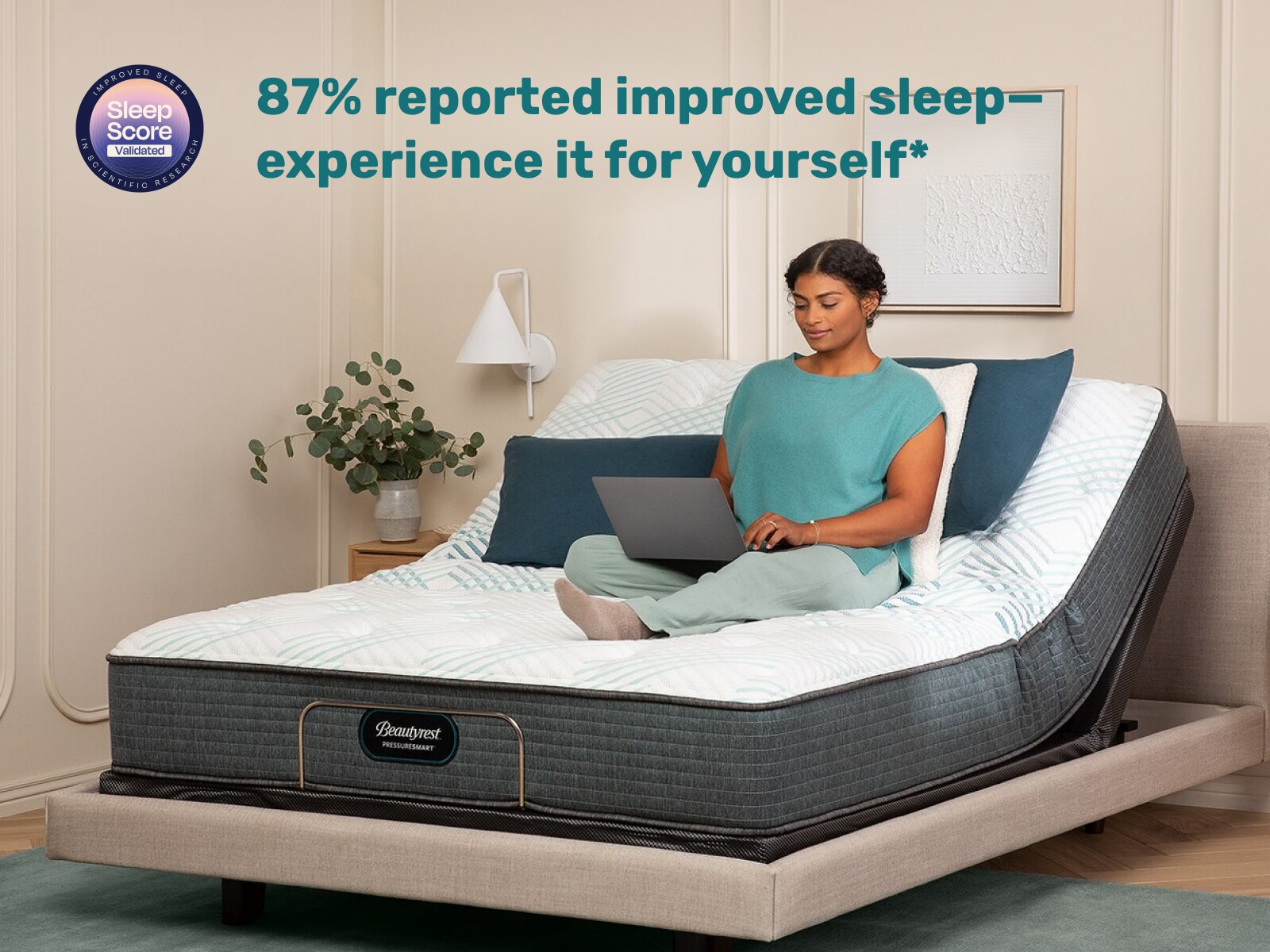 Beautyrest PressureSmart™ 2.0 11.75" Plush Mattress Mattress Firm