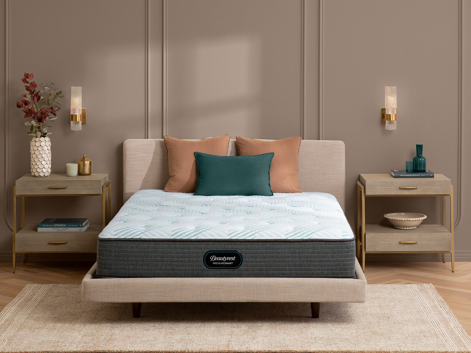 Beautyrest pressuresmart lux on sale 15 inch mattress