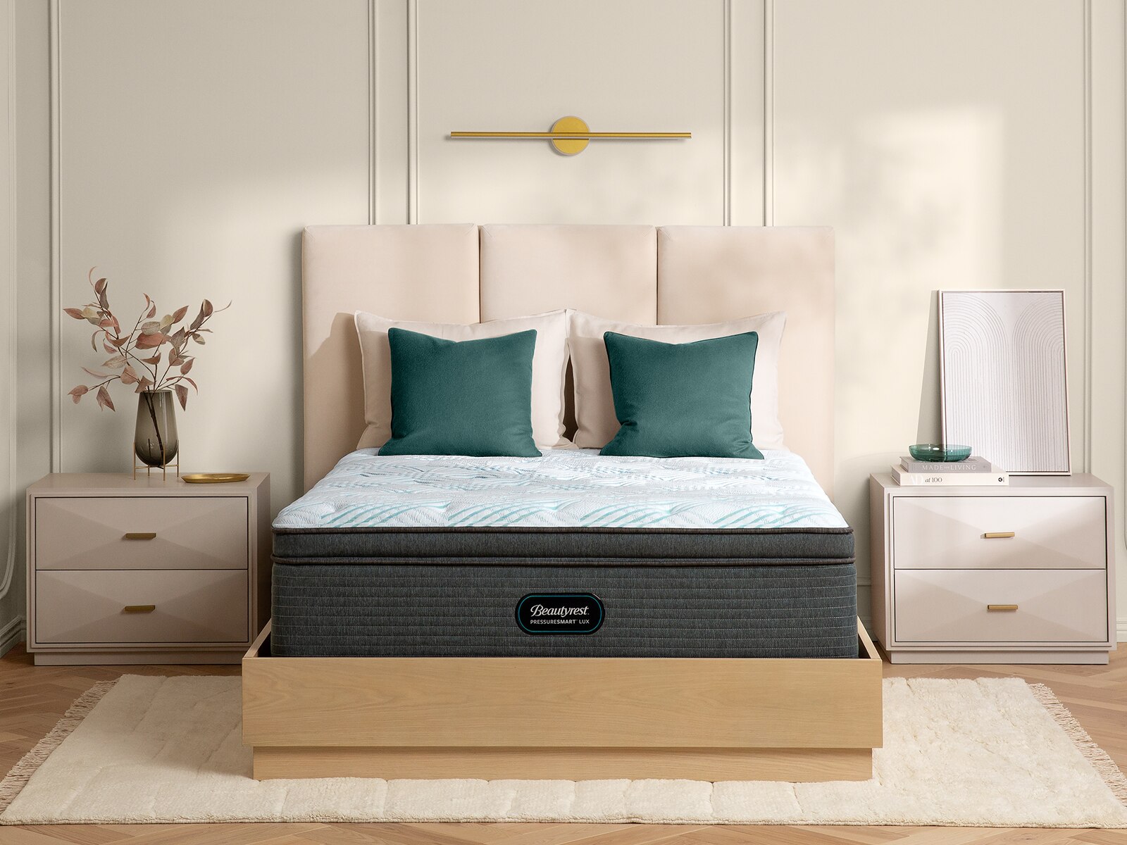 Beautyrest pressure on sale smart king