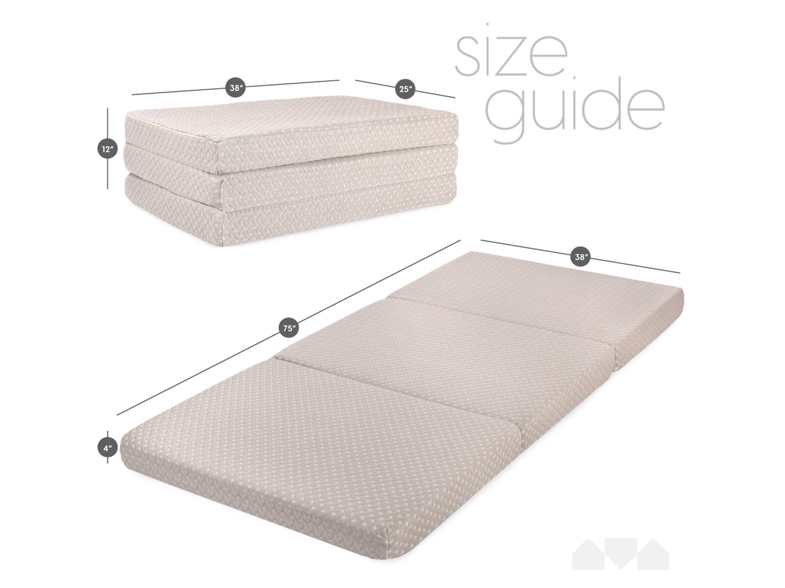 Milliard Memory Foam TriFold Mattress Mattress Firm