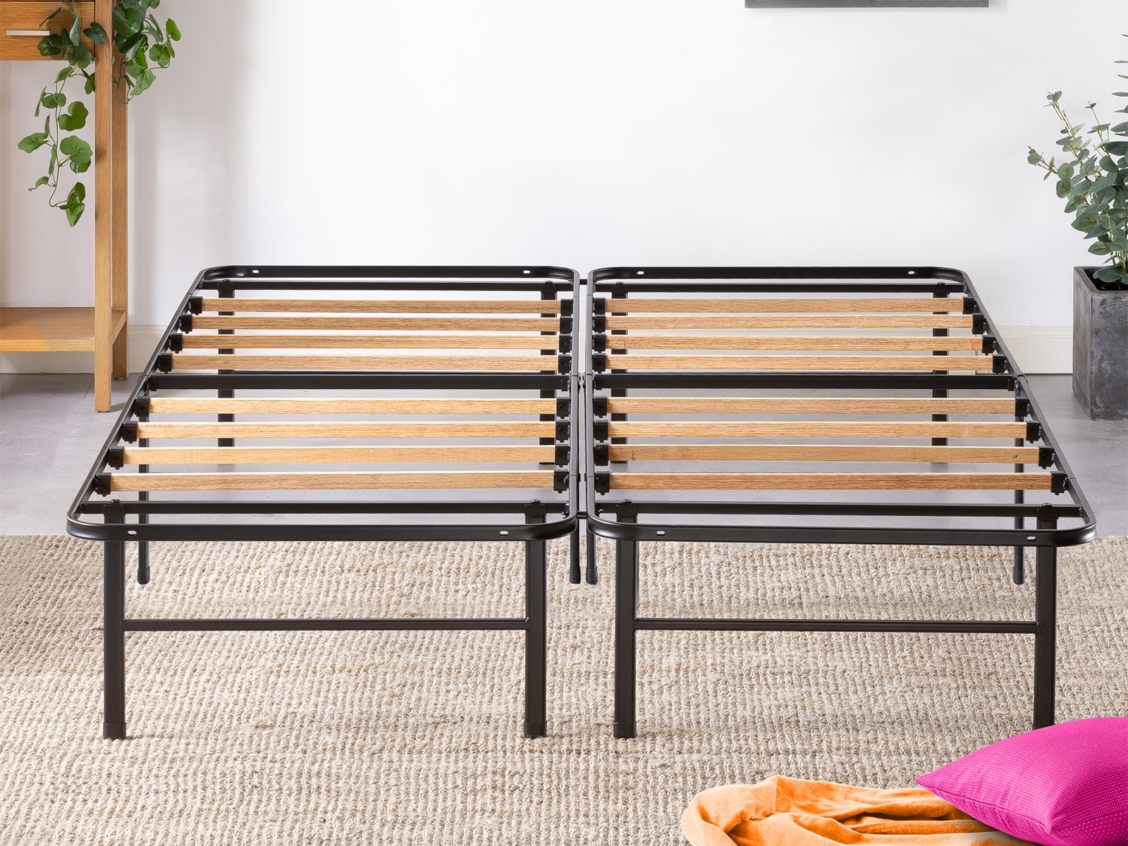 Mattress firm deluxe raised deals metal platform frame