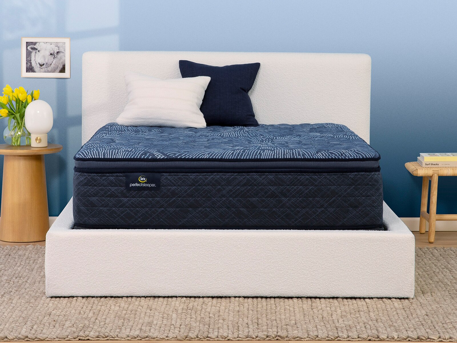 Serta pillow hotsell top mattress