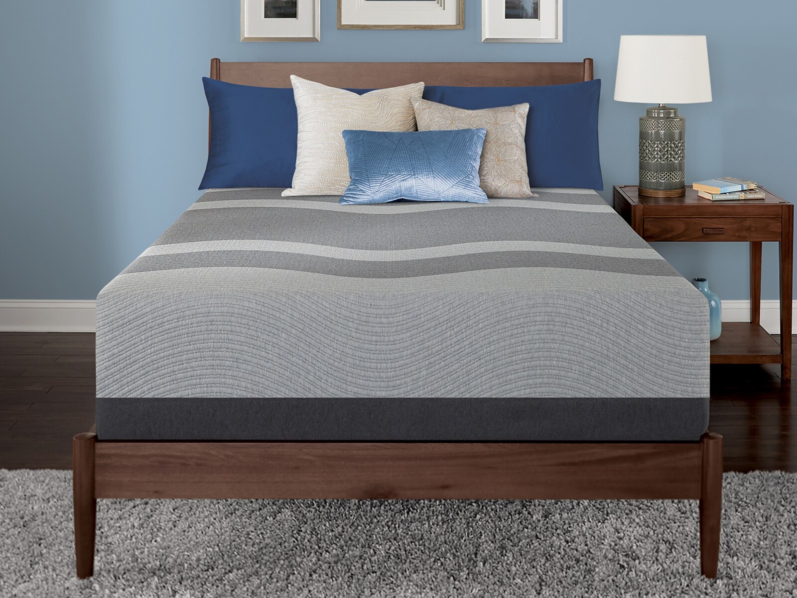 Serta gel memory store foam mattress