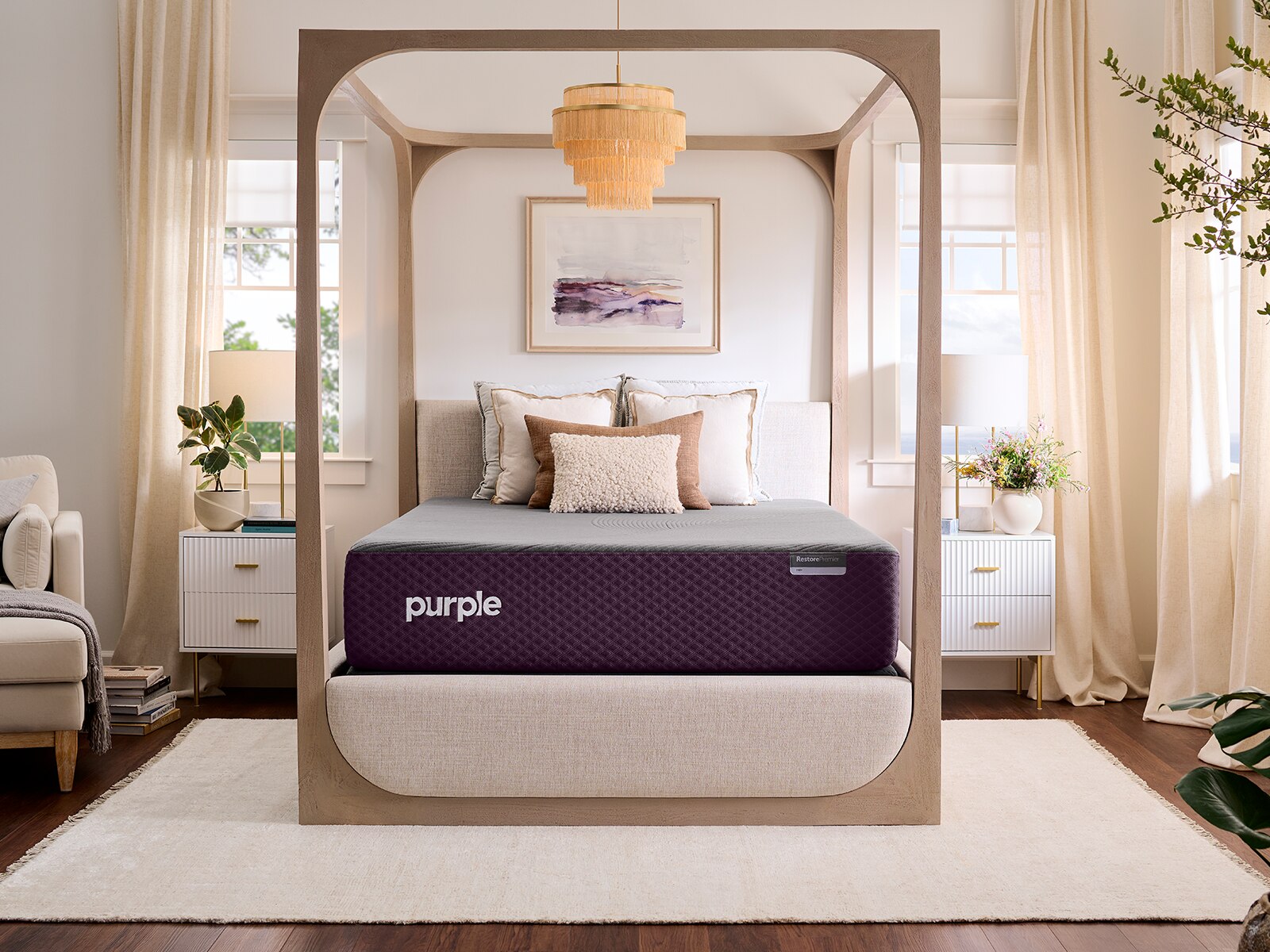 Purple Bed Frame