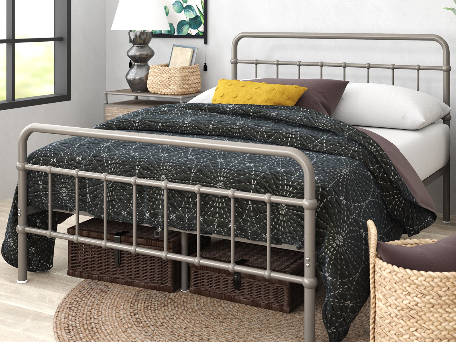 Platform Beds for Elegant Summer Bedrooms