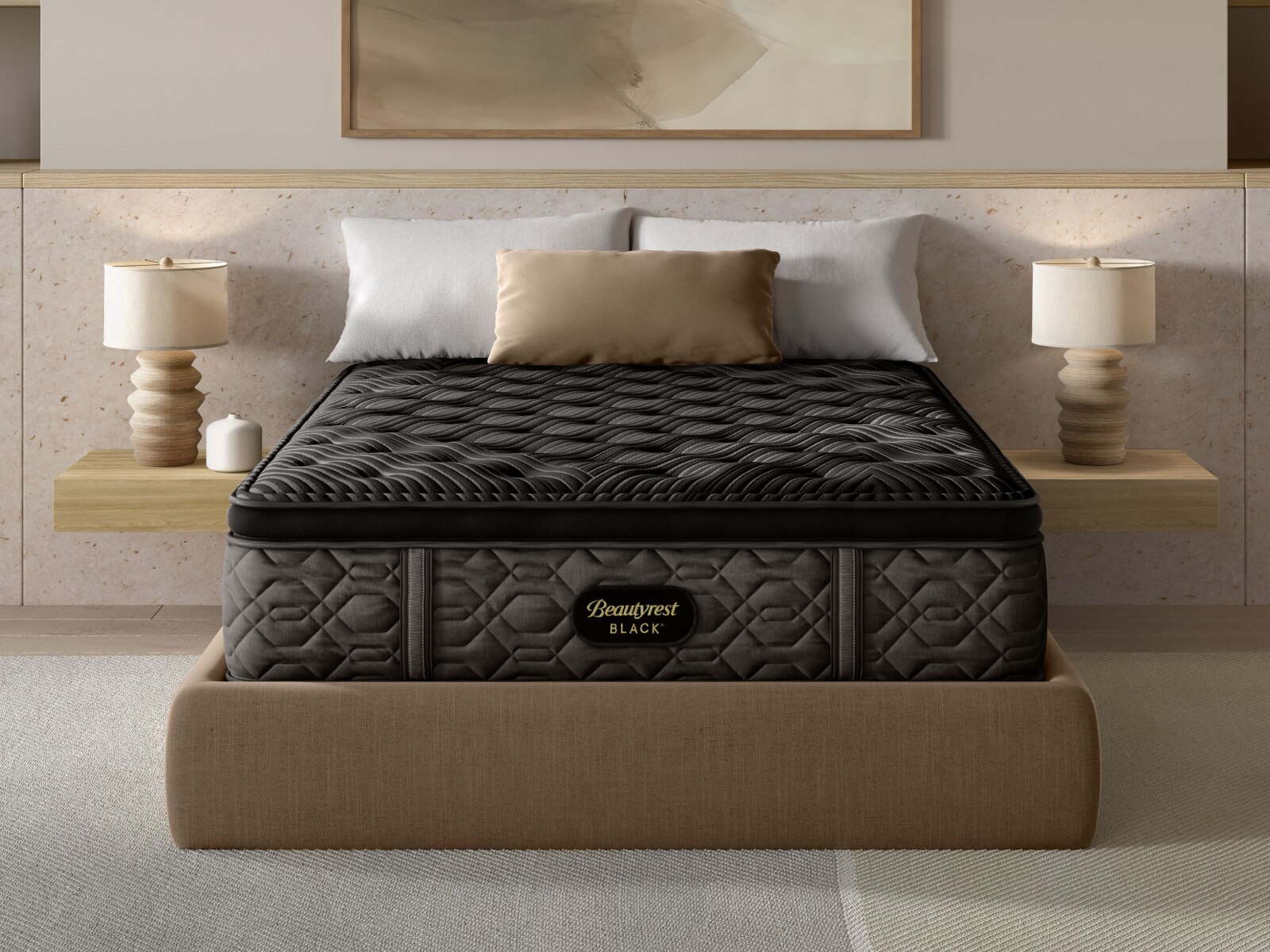 Beautyrest Black Series One 14.5 Plush Pillow Top Mattress King