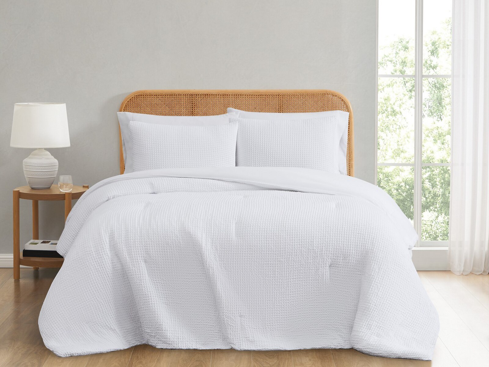 Textured Polyester Comforter Sets