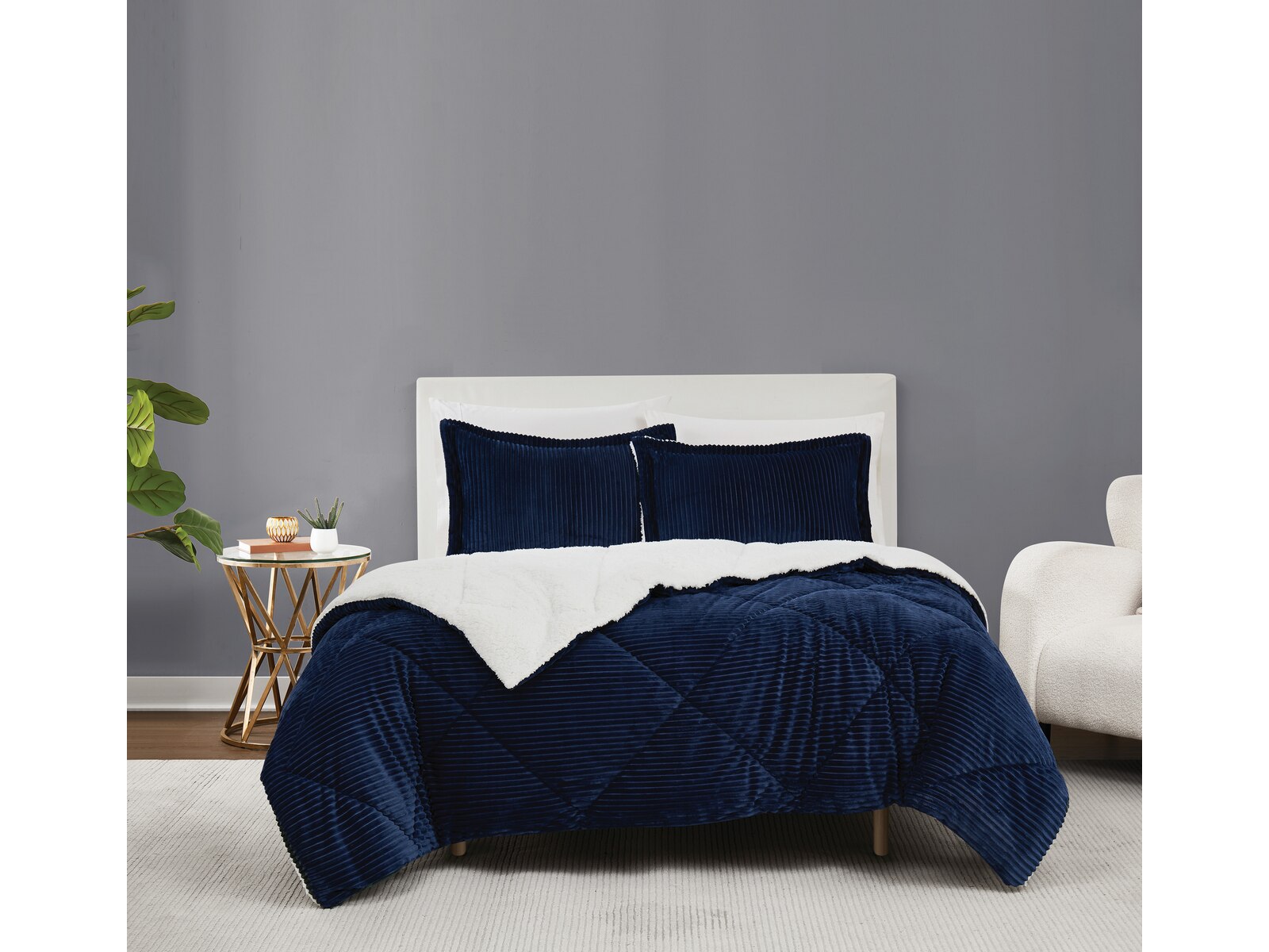 Sleepy's Signature Corduroy Comforter Set | MattressFirm