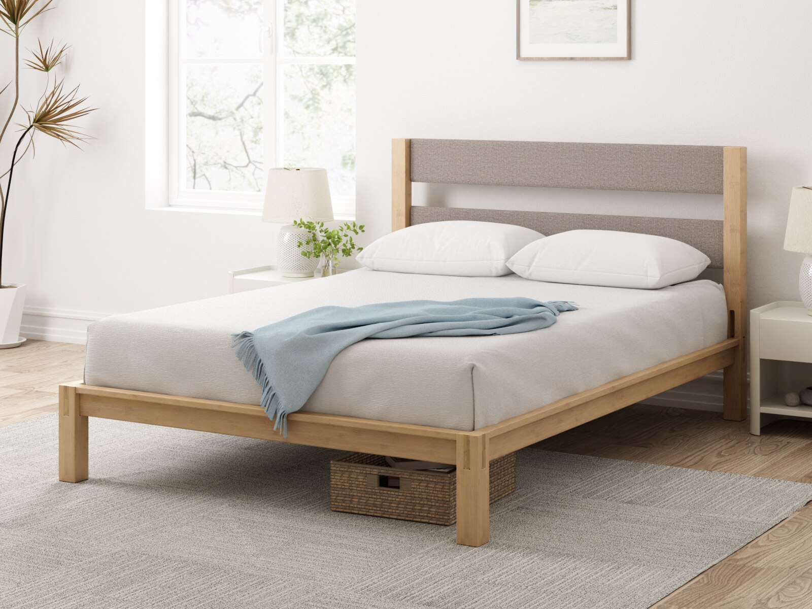 Upholstered Beds For Airbnb Rentals