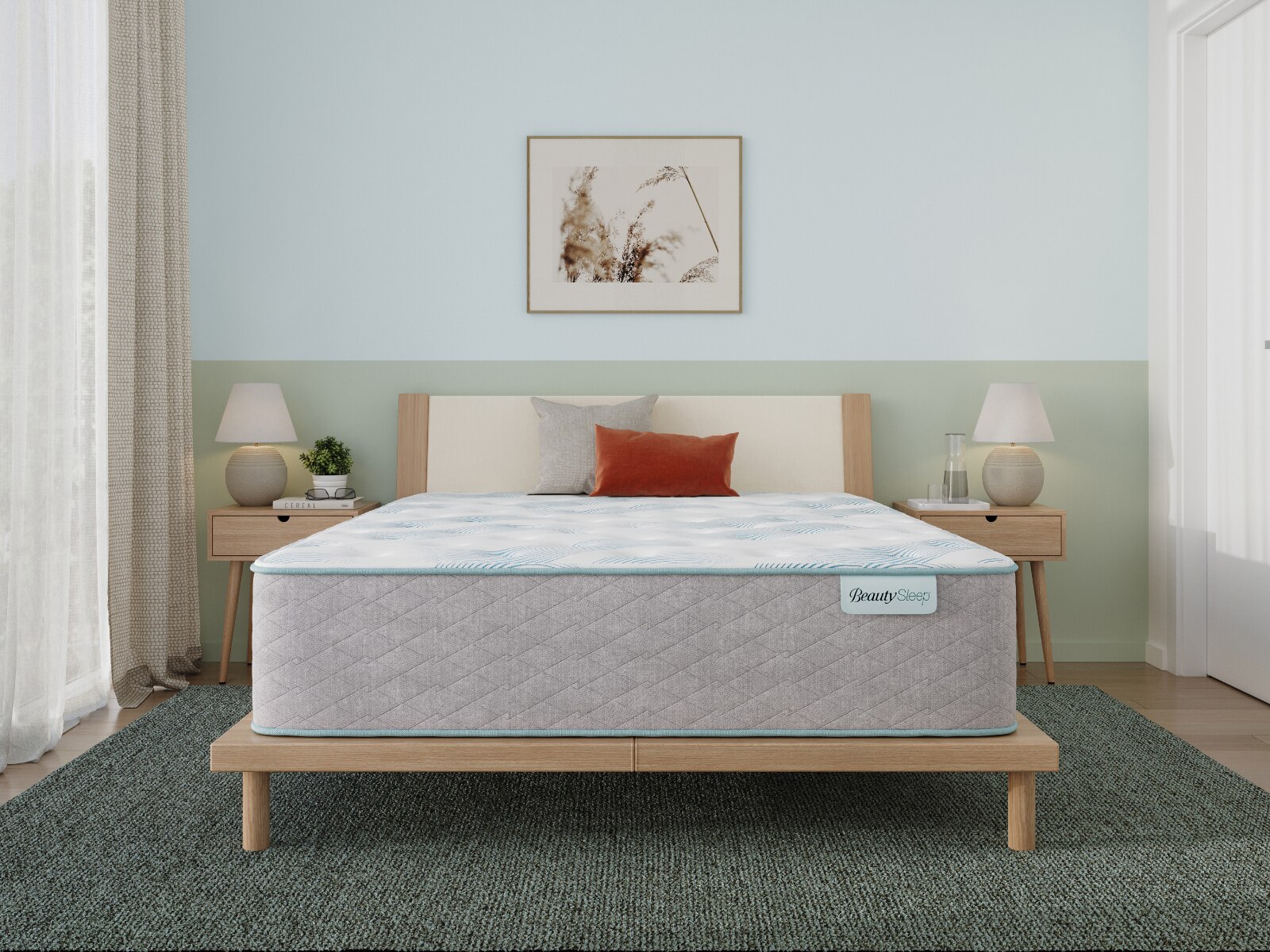Sleek Black Beds