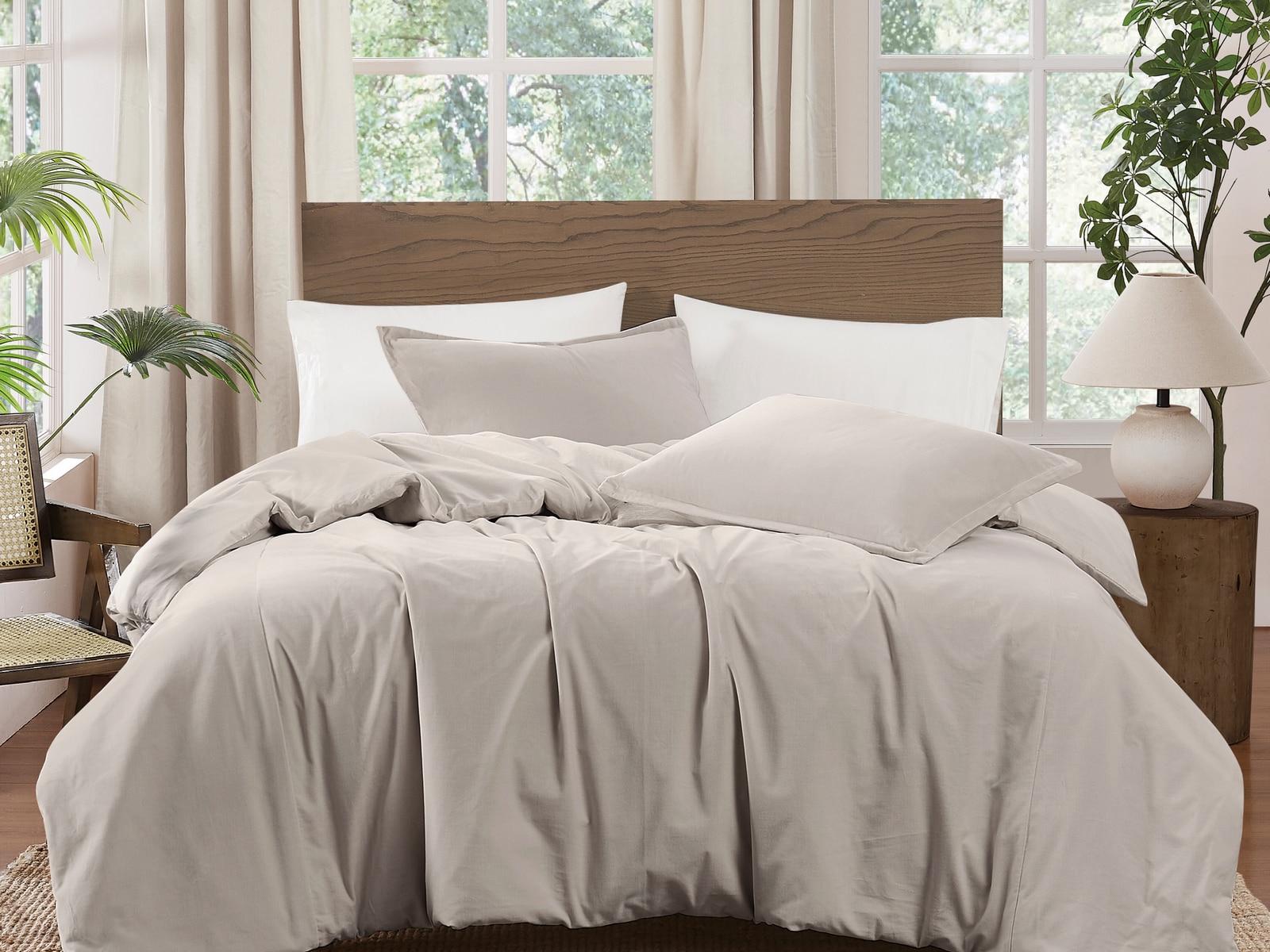 Gray Modern Comforter Sets King
