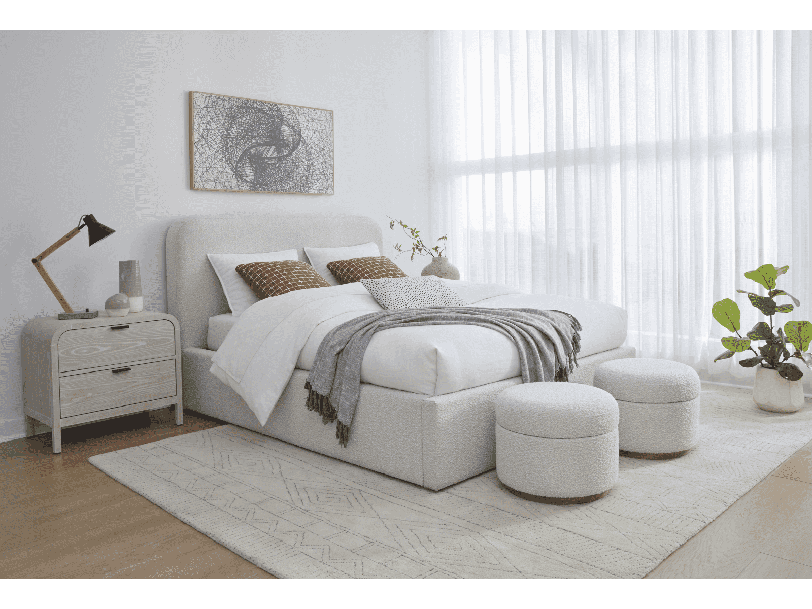 Plush Headboard
