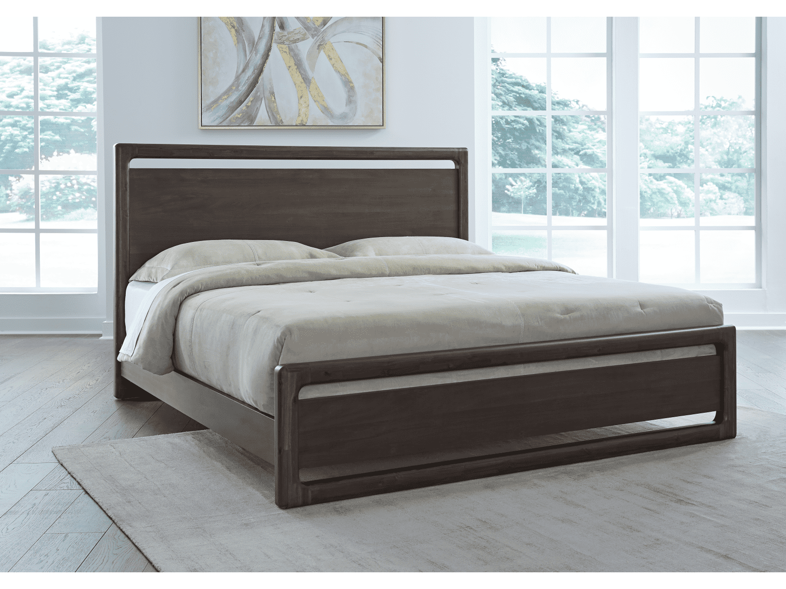 Natural Wooden Beds