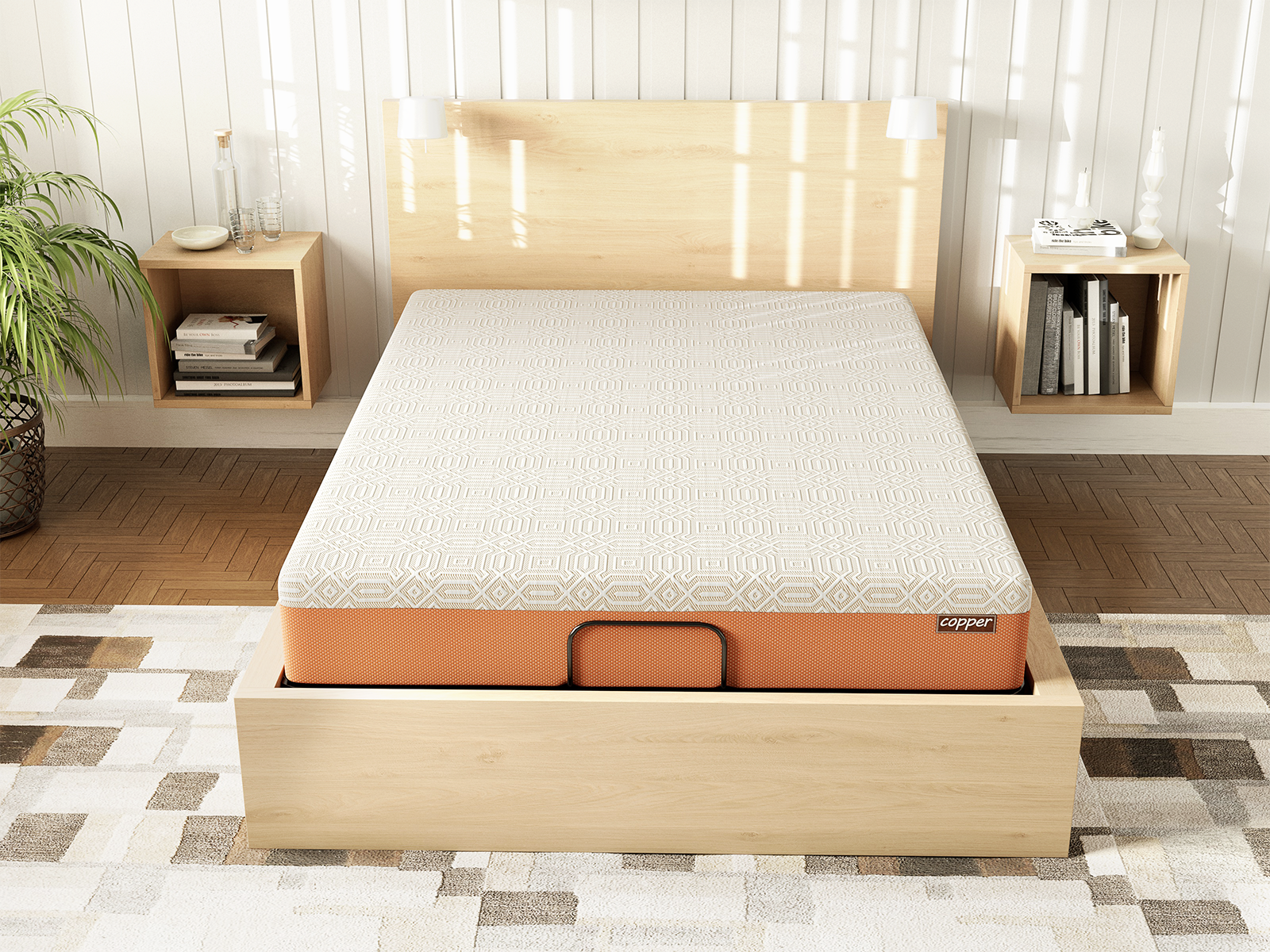 King Size Hybrid Mattresses With Cooling Gel