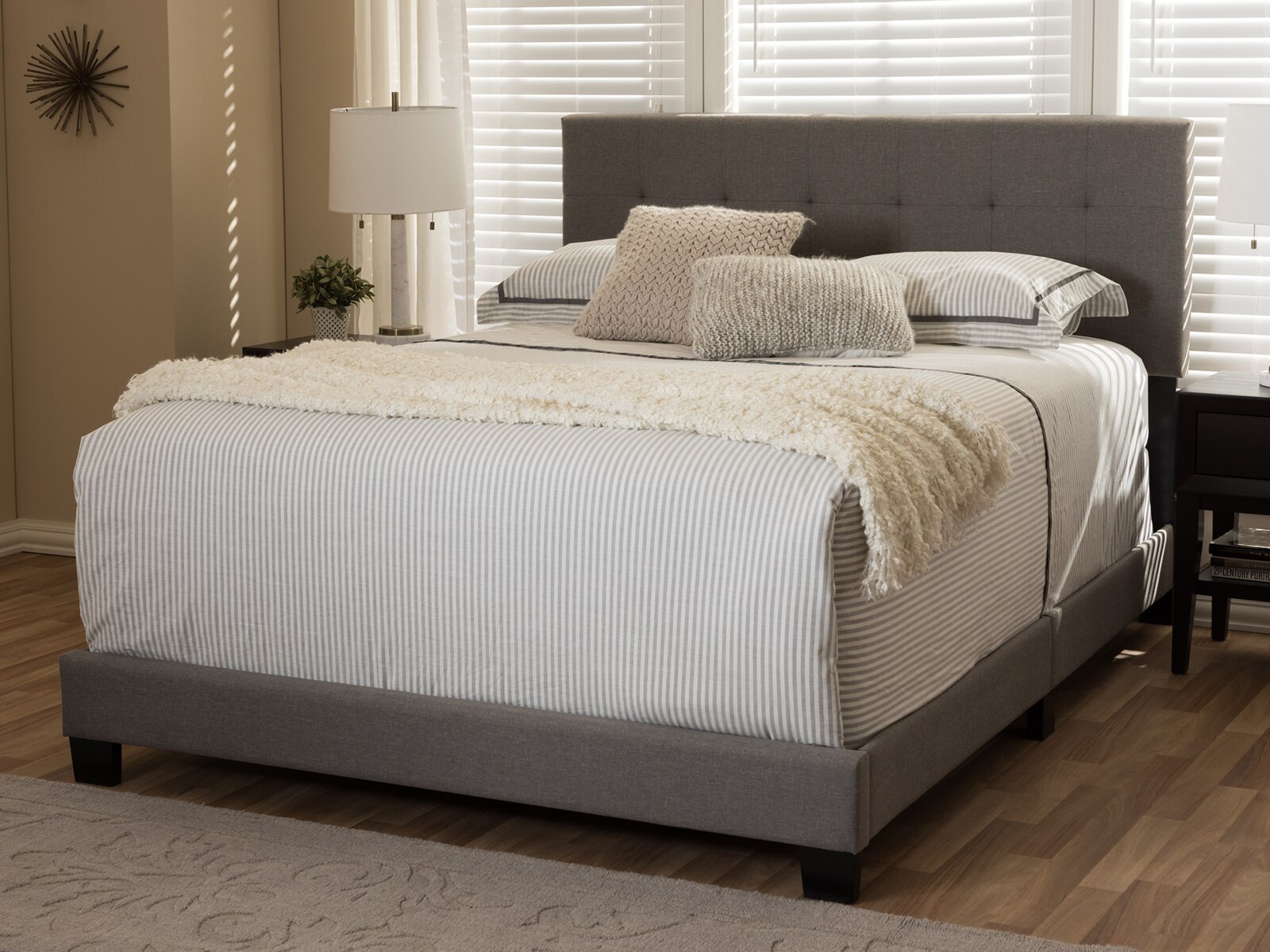 Brookfield Modern & Contemporary Fabric Bed