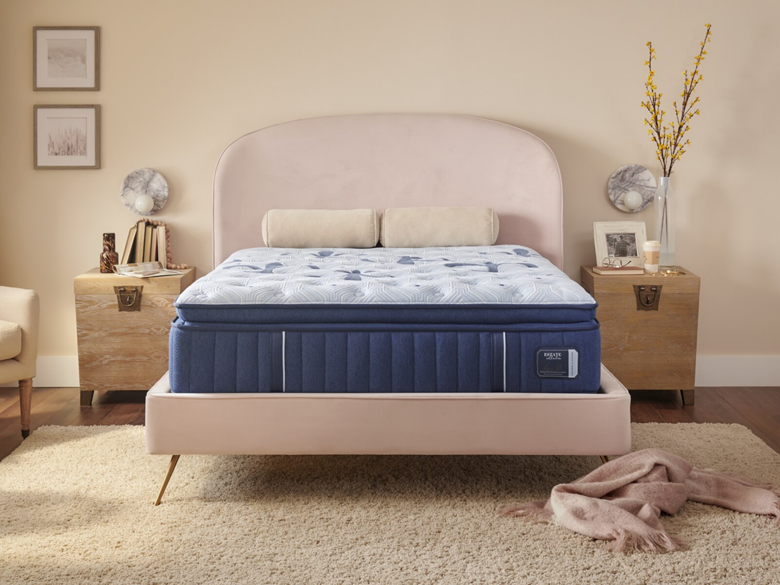 mattressfirm.com | Stearns & Foster Estate® 15" Plush Euro Pillow Top Mattress