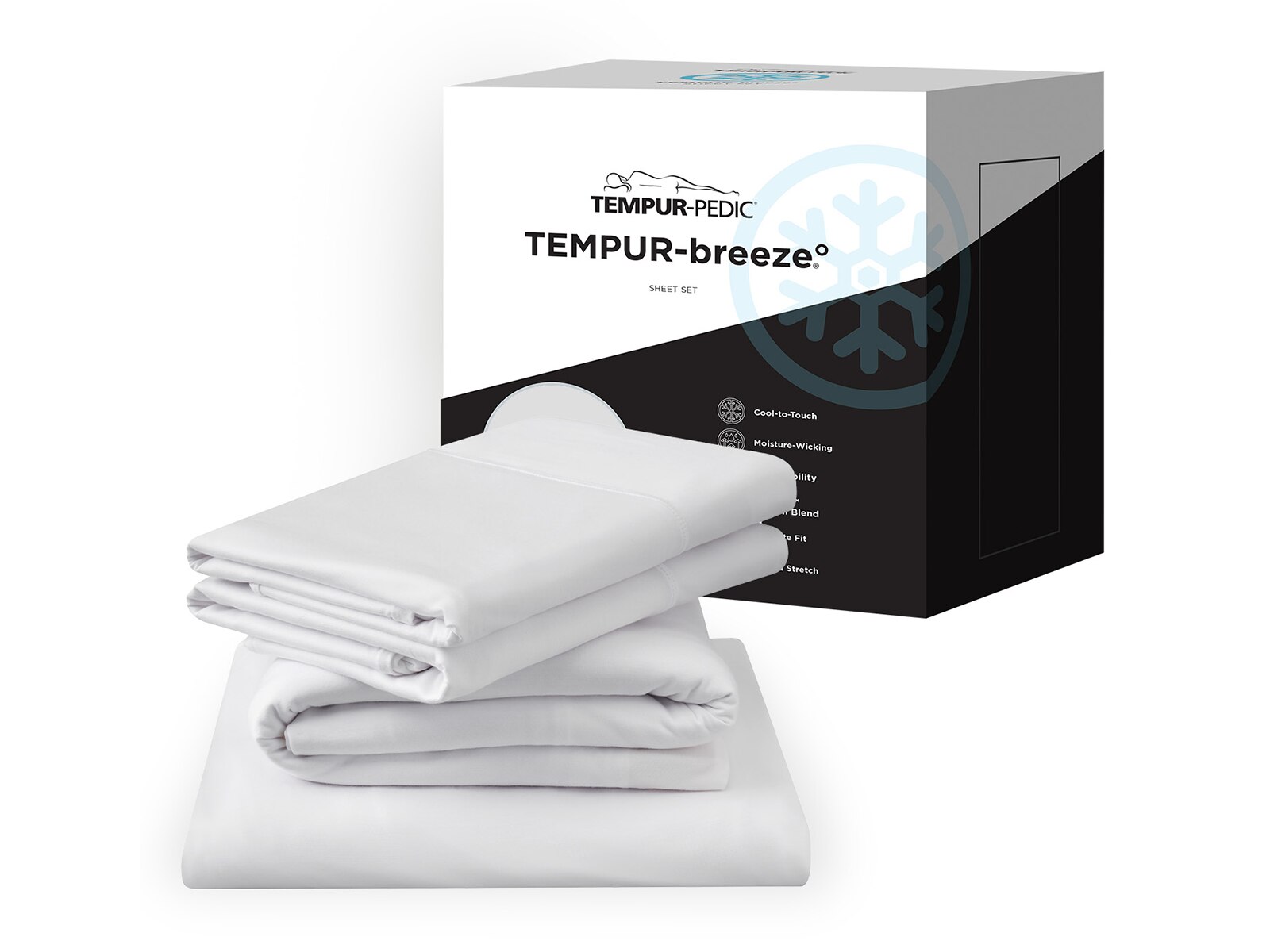 TEMPUR-Breeze° Cooling Sheet Set