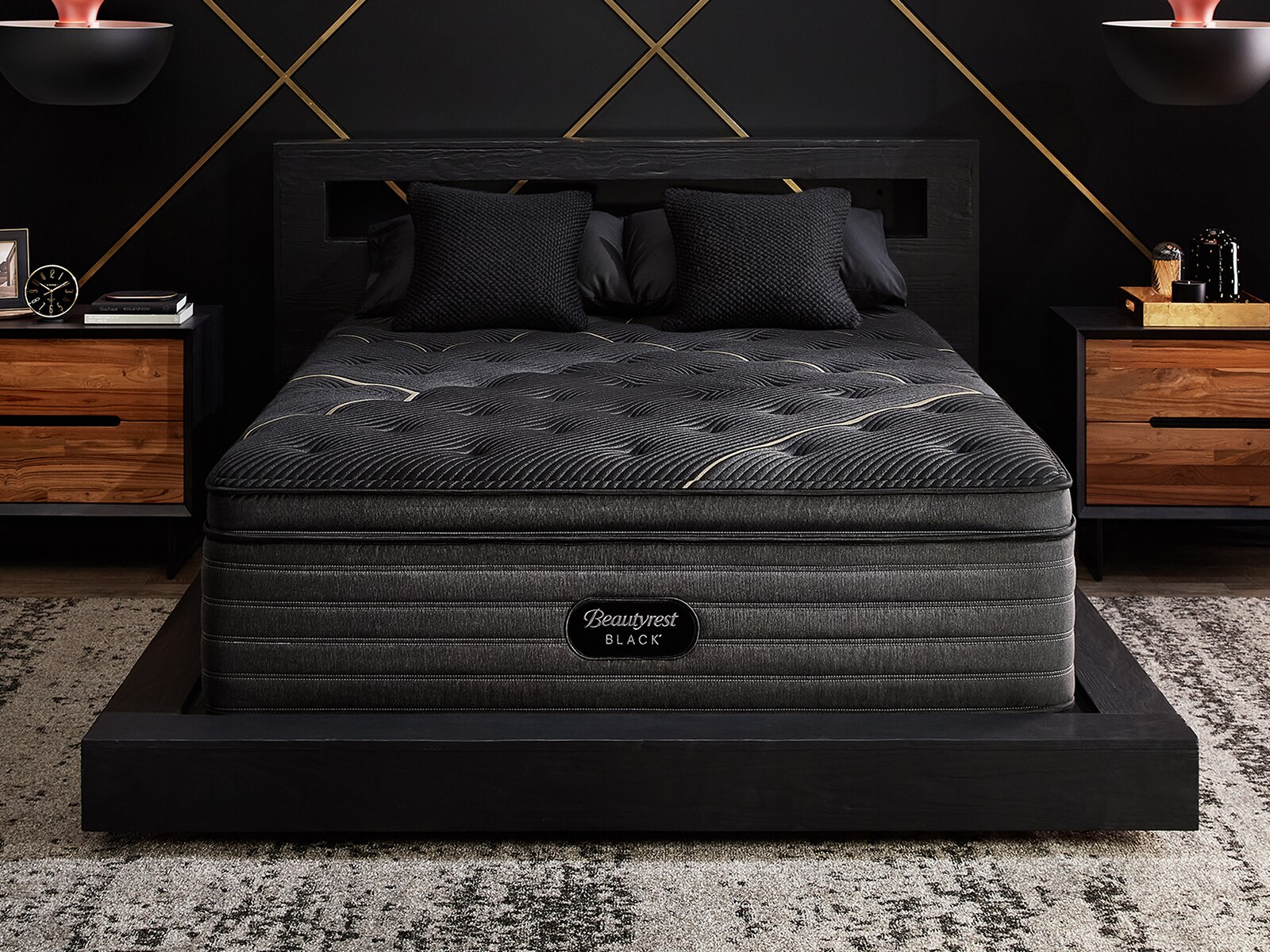 Black® K-Class 15.75" Firm Pillow Top Mattress