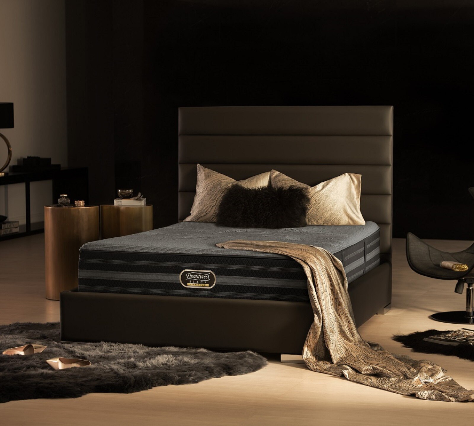 jennings black hybrid plush mattress reviews
